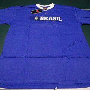 Brasil Blue World Cup Logo Graphic | Nike Brand-New | Rare